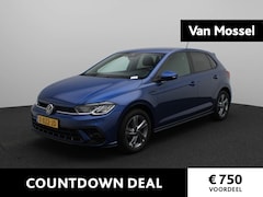 Volkswagen Polo - 1.0 TSI R-Line Automaat | Adaptieve cruise control | Climate control | App connect | LED |