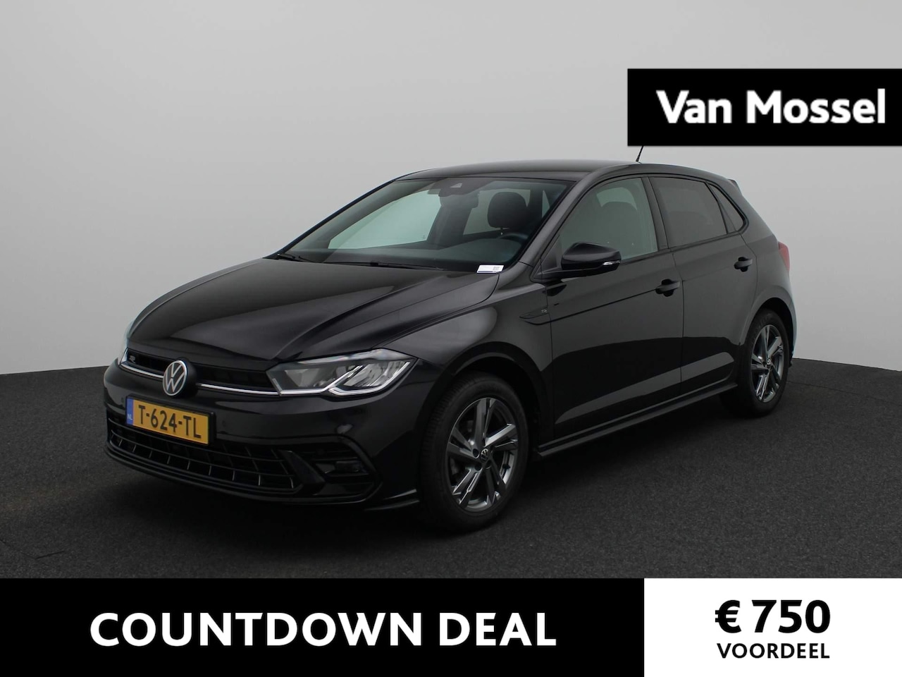 Volkswagen Polo - 1.0 TSI R-Line | Automatische Airco | Digital Display | Carplay | Parkeersensoren - AutoWereld.nl