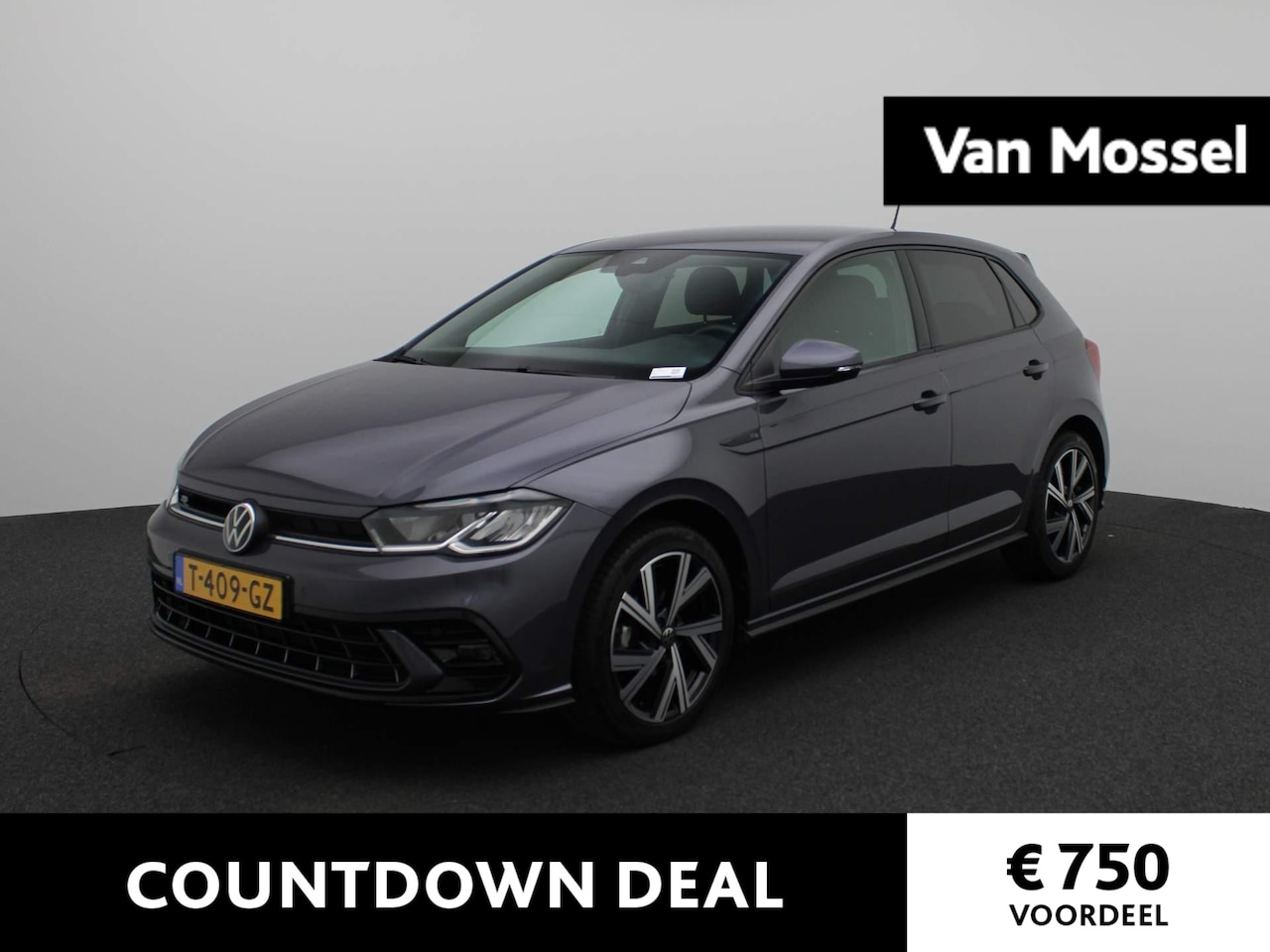 Volkswagen Polo - 1.0 TSI R-Line | Automaat | Navigatie | Parkeersensoren voor + achter | Automatische Airco - AutoWereld.nl