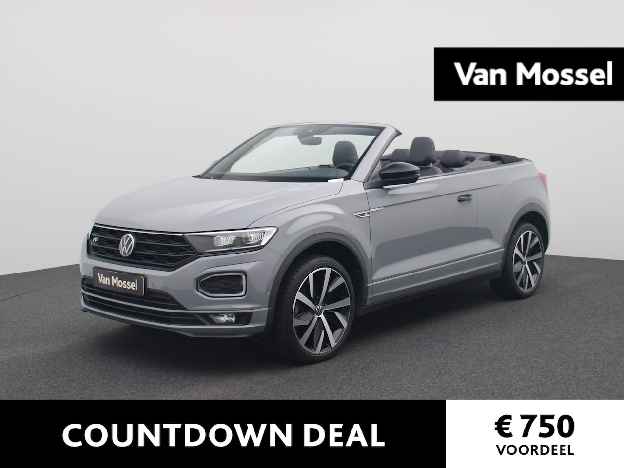 Volkswagen T-Roc Cabrio - 1.5 TSI R-Line 150 PK | R-line | Automaat | Navigatie | Camera | Adaptive Cruise Control | - AutoWereld.nl