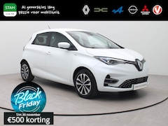 Renault Zoe - R135 Edition One 52 kWh HUURBATTERIJ BOSE | Climate | Leder | Navi | Stoel/-Stuur verwarmi