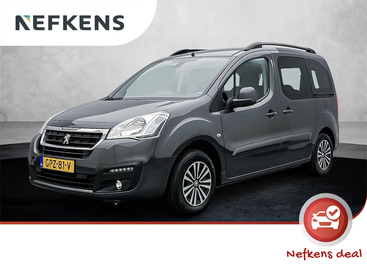 Peugeot Partner Tepee - Active 110 pk | Airco | Cruise Control | Trekhaak | Radio-CD/MP3 speler | Start/Stop Syste - AutoWereld.nl