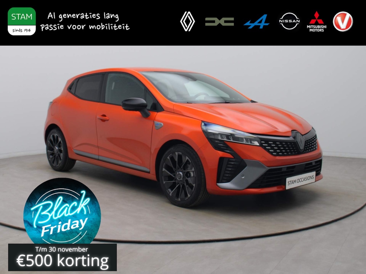 Renault Clio - TCe 90pk GPF esprit Alpine Adapt. cruise | BOSE | Navi | Stoel-/stuurverw. | 17" Velgen - AutoWereld.nl