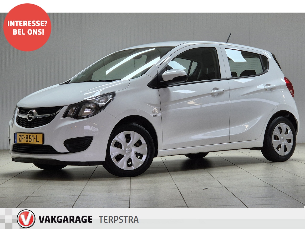 Opel Karl - 1.0 ecoFLEX 120 Jaar Edition /Airco /Cruise /Elek. pakket /Bluetooth /C.V. afstand /Isofix - AutoWereld.nl