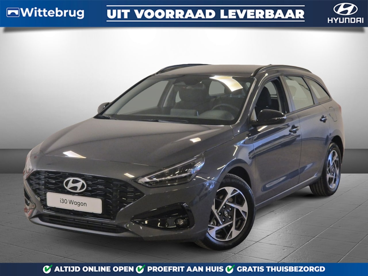 Hyundai i30 Wagon - 1.0 T-GDI Comfort Met Apple Carplay Navigatie, Climate Control en Cruise Control Uit voorr - AutoWereld.nl