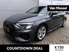 Audi A3 Sportback - 35 TFSI S edition 17" LM Velgen | Navigatie | Lederen bekleding | B&O Sound System | Achte