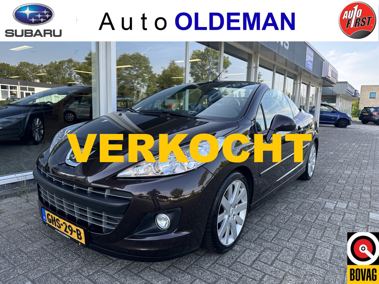 Peugeot 207 CC - 1.6 VTi Griffe LEDER,CLIMA,CRUISE,LICHTMETAAL - AutoWereld.nl