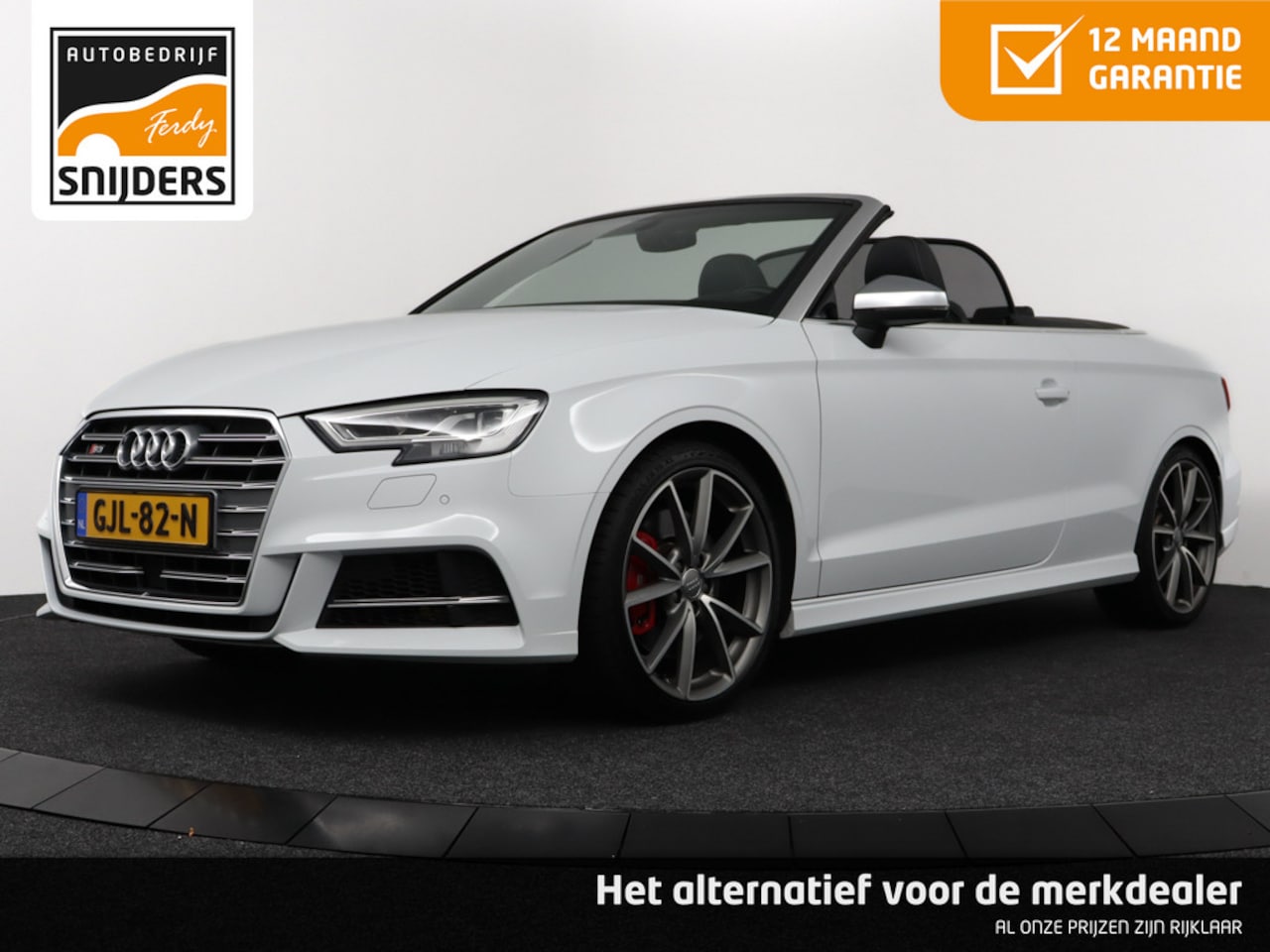 Audi S3 - Cabriolet 2.0 TFSI Quattro Pro Line Plus S-LINE, 12 MND BOVAG GARANTIE | Navi | Cruise Con - AutoWereld.nl