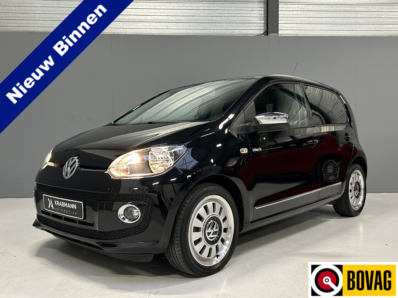 Volkswagen Up! - 1.0 high up! Black Up! 5drs|Cruise|Navi|PDC - AutoWereld.nl