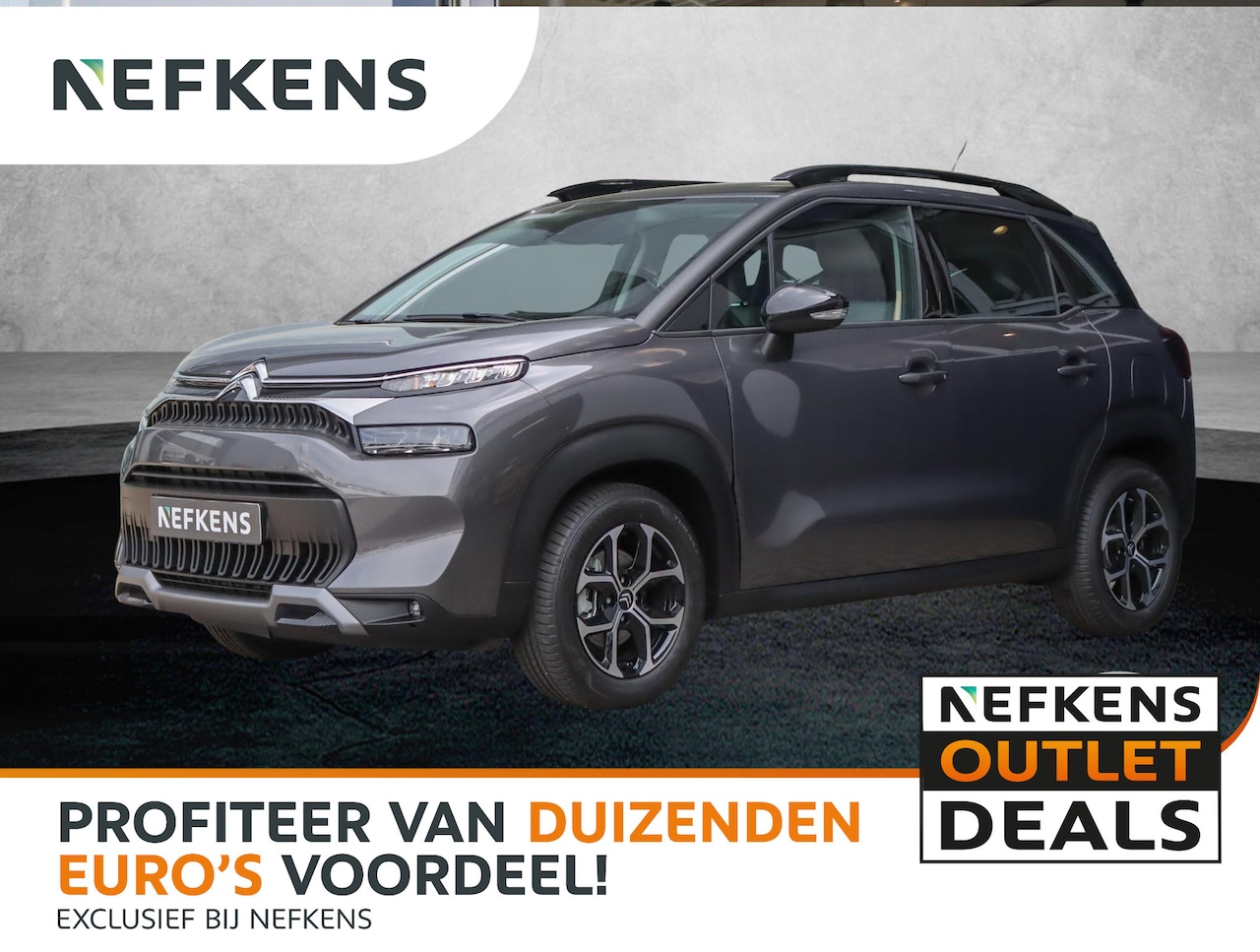 Citroën C3 Aircross - 110 pk Plus (NIEUW!!/Halfleer/Camera/Climate/AppleCarPlay/LMV/PDC/Direct rijden!!) - AutoWereld.nl