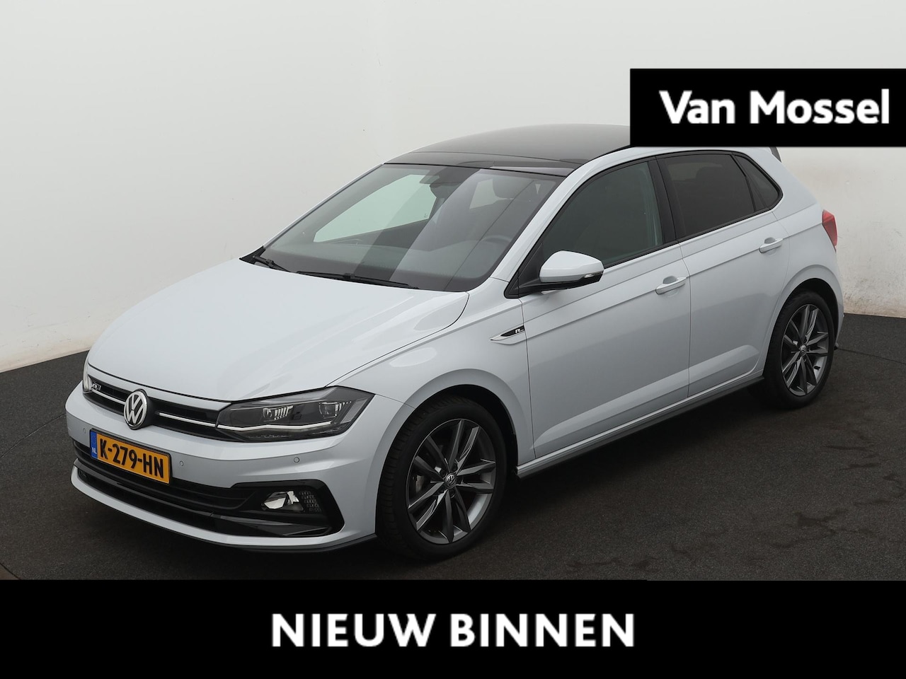 Volkswagen Polo - 1.0 TSI R-Line | Panoramadak | Lederen bekleding | Digital Cockpit PRO | Stoelverwarming | - AutoWereld.nl