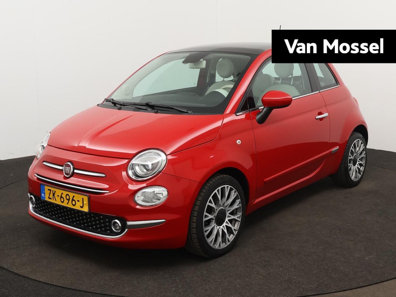 Fiat 500 - 0.9 TwinAir Turbo 80pk Lounge | Navigatie | Parkeersensoren | Lichtmetalen velgen| Bluetoo - AutoWereld.nl