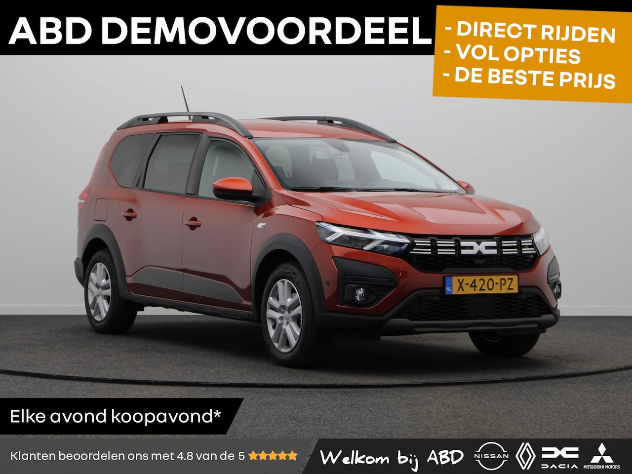 Dacia Jogger - TCe 100pk ECO-G Expression 7p. | Pack Assist| Pack Medianav | Pack Easy | Apple Carplay | - AutoWereld.nl