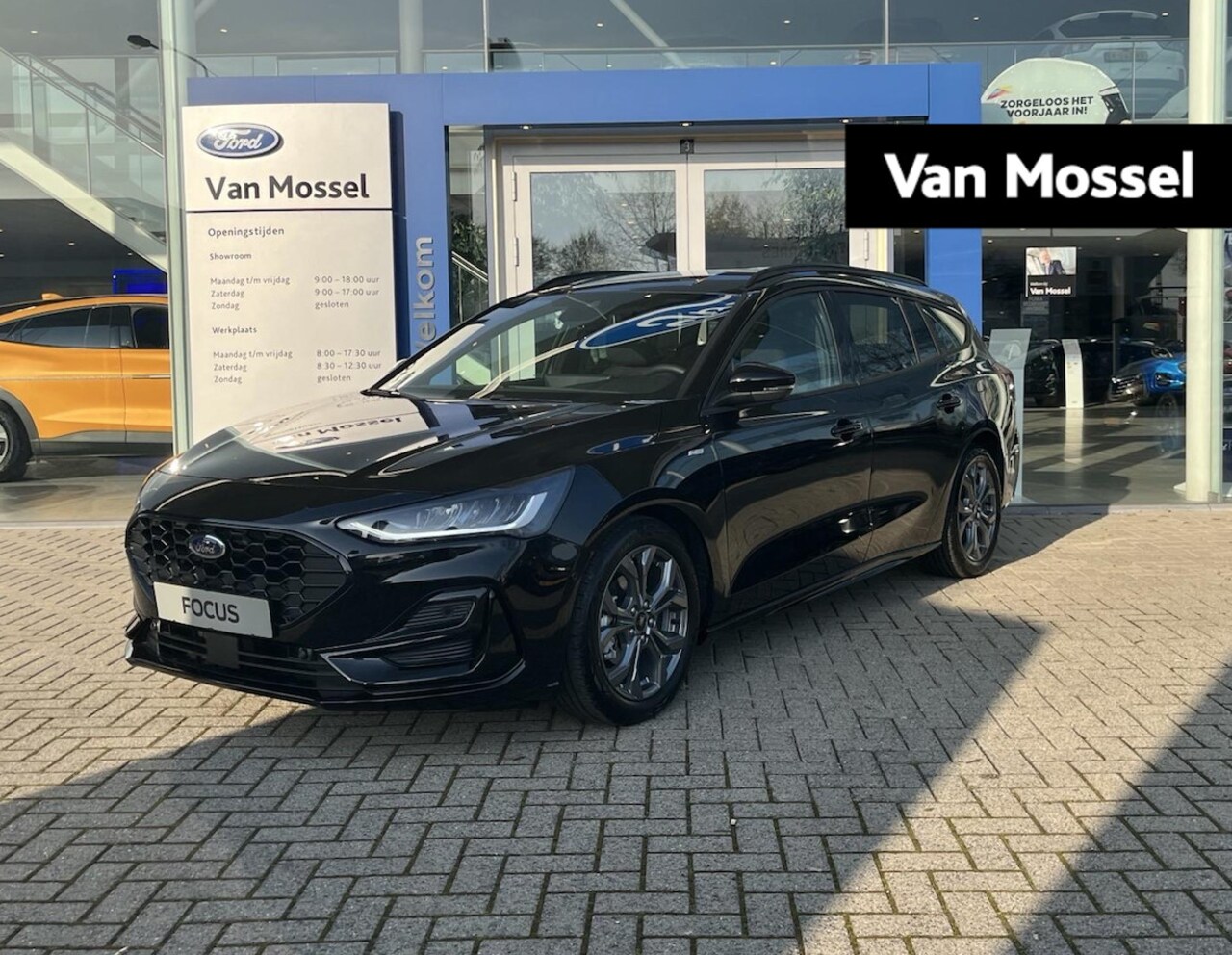 Ford Focus Wagon - 1.0 EcoBoost Hybrid ST Line 17"LM Velgen | Navigatie GROOT SCHERM SYNC 4  | PDC V+A  en Ca - AutoWereld.nl