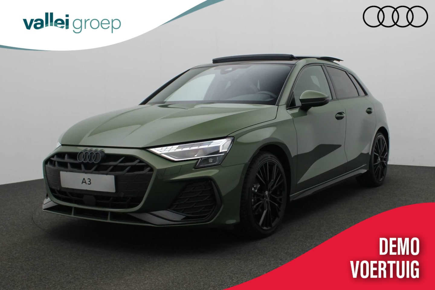 Audi A3 Sportback - 30 TFSI 116PK S-tronic S edition | Panoramadak | Zwart optiek | Ambiente Light | Getint gl - AutoWereld.nl