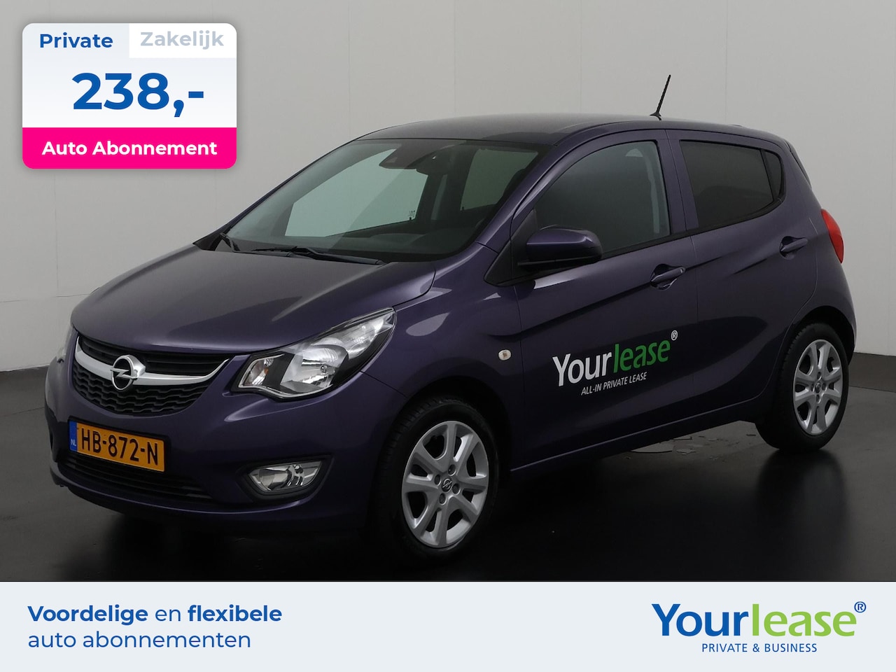 Opel Karl - 1.0 ecoFLEX Edition | All-in 238,- Private Lease | Zondag Open! - AutoWereld.nl