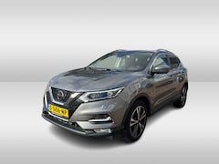 Nissan Qashqai - 1.2 Tekna + / Panoramadak / 360Camera / Keyless / 18'' / Navigatie / DAB / Stoelverwarming