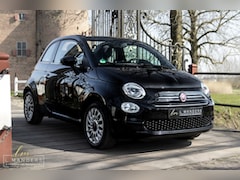 Fiat 500 C - 1.2 Lounge 2020 ZWART | Cabrio | Apple CarPlay | Benzine | PDC