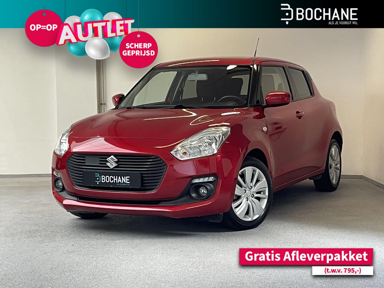 Suzuki Swift - 1.2 CVT Select | ACC | STOELVERWARMING | CARPLAY | CAMERA | - AutoWereld.nl