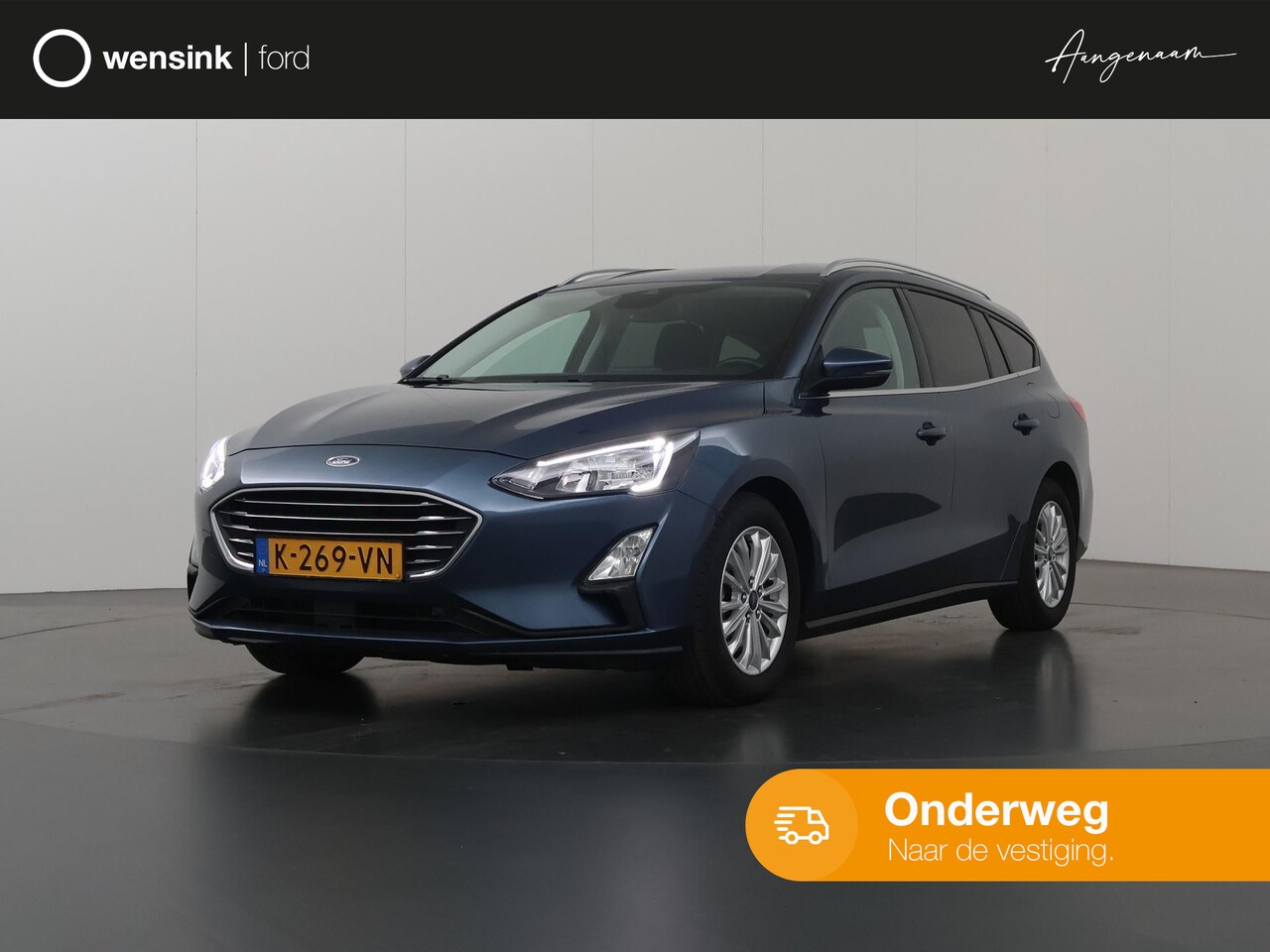 Ford Focus Wagon - 1.0 EcoBoost Hybrid Titanium X Business | Elekt. Achterklep | Keyless Go | Climate Control - AutoWereld.nl