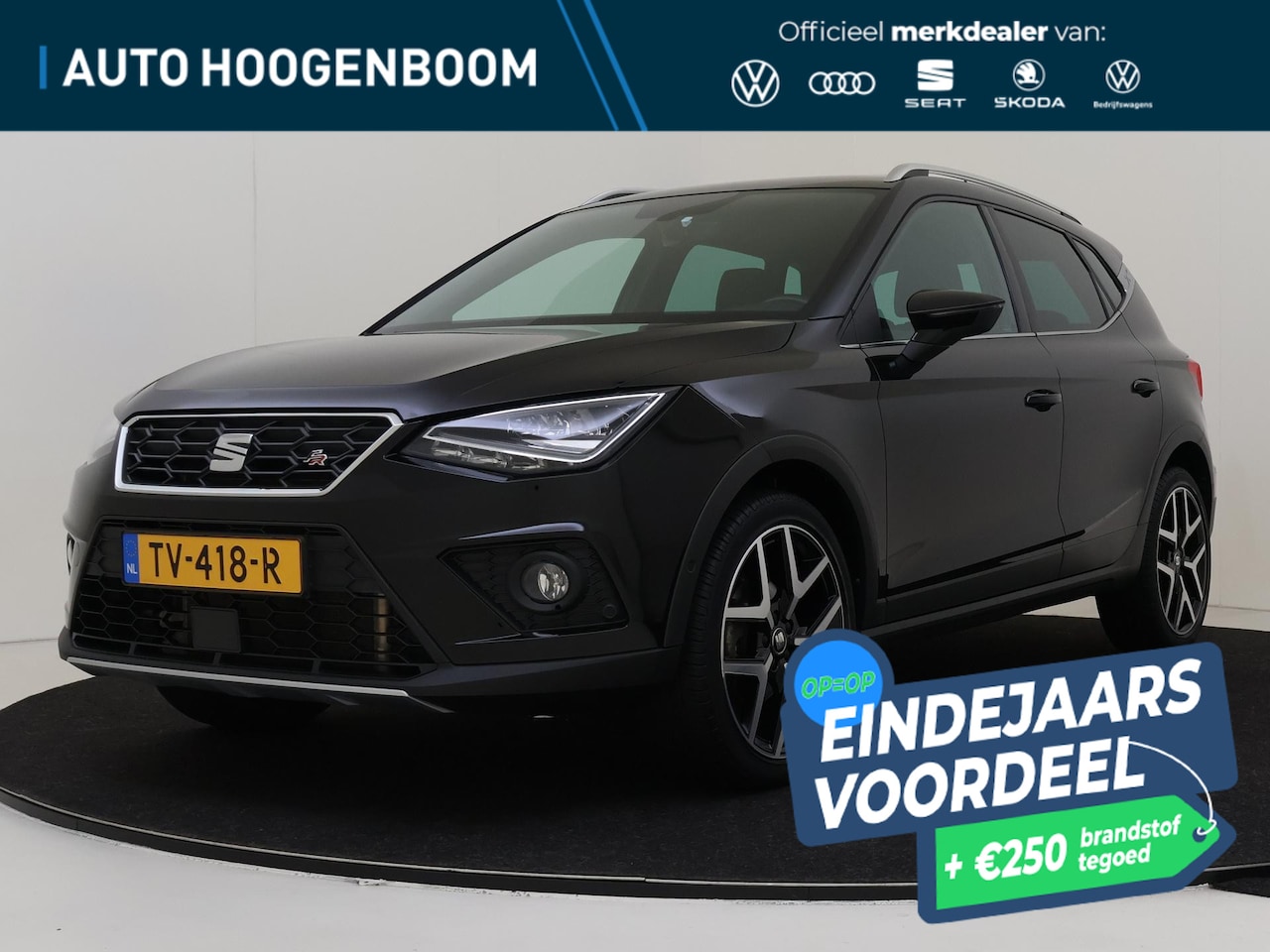 Seat Arona - 1.0 TSI FR Business Intense | Achteruitrijcamera | Navigatie | Parkeerassistent | Climate - AutoWereld.nl