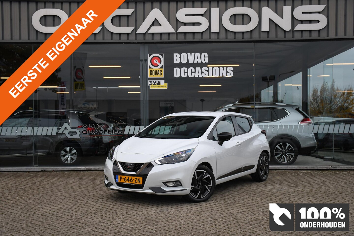 Nissan Micra - 1.0 IG-T N-Design 1 EIGENAAR/ APPLE CARPLAY/ NAVI. - AutoWereld.nl