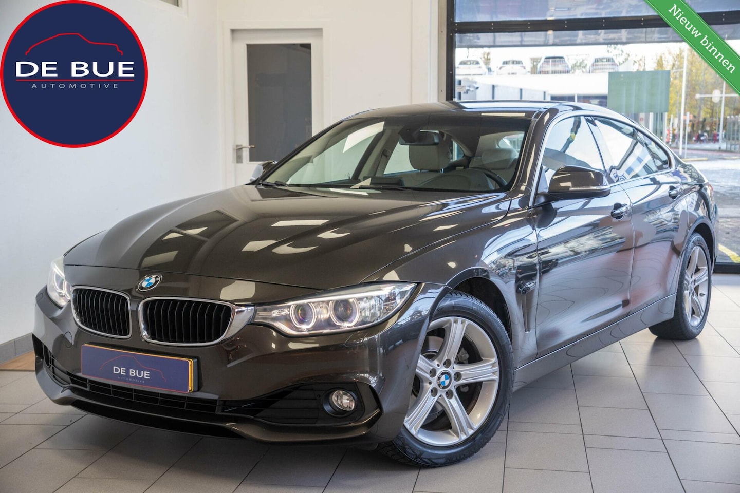 BMW 4-serie Gran Coupé - 420i 184PK High Executive Org NL 2e Eig Leder Navi Automaat Full Service - AutoWereld.nl