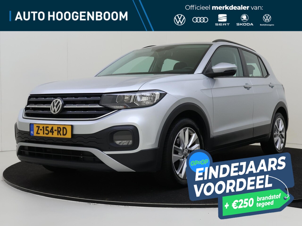 Volkswagen T-Cross - 1.0 TSI Life | Dodehoek detectie | Stoelverwarming | Airco | Bluetooth | - AutoWereld.nl