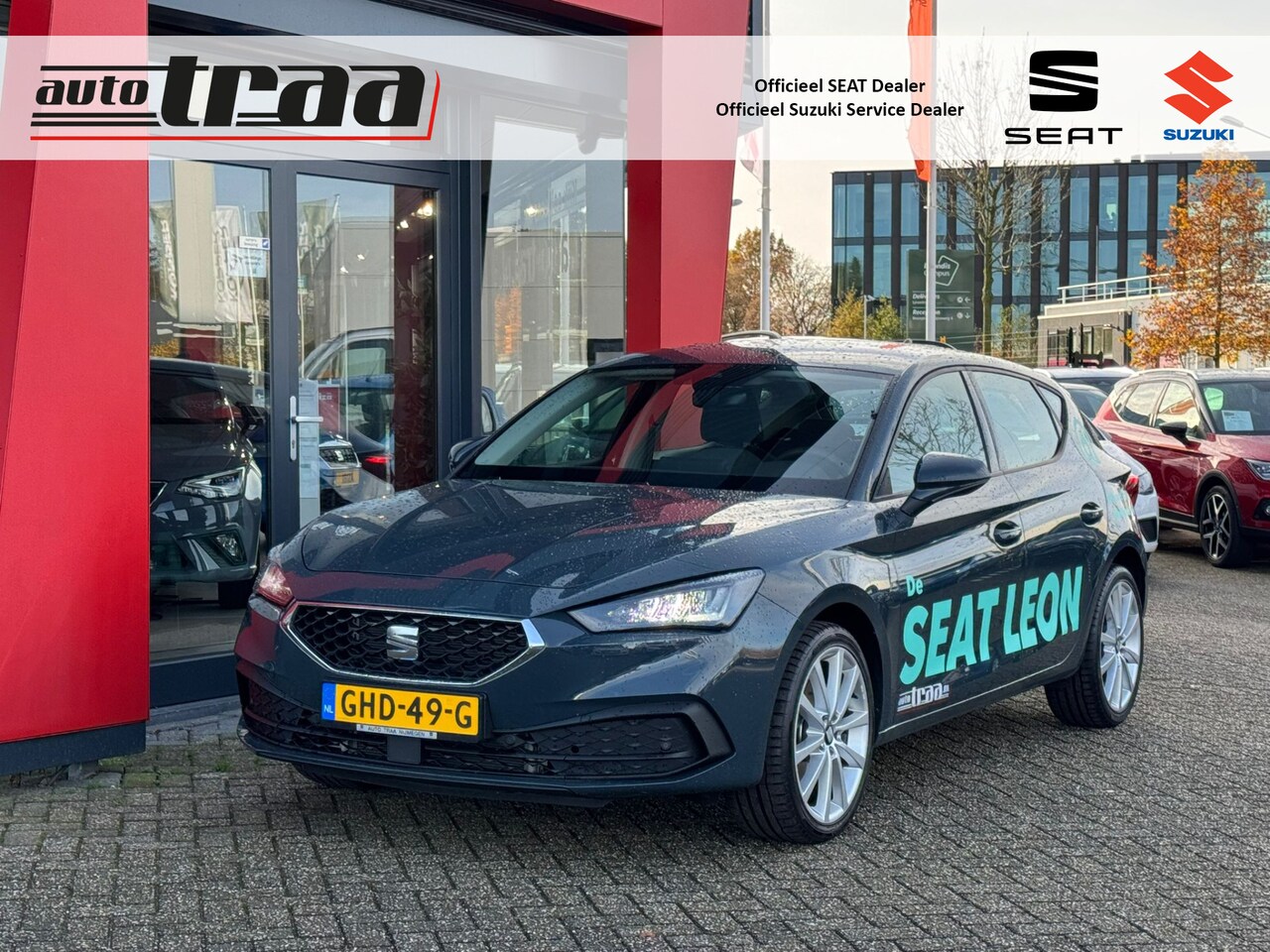 Seat Leon - 1.5 TSI Style / Parkeersensoren voor en achter / NIEUW 2025 MODEL / - AutoWereld.nl