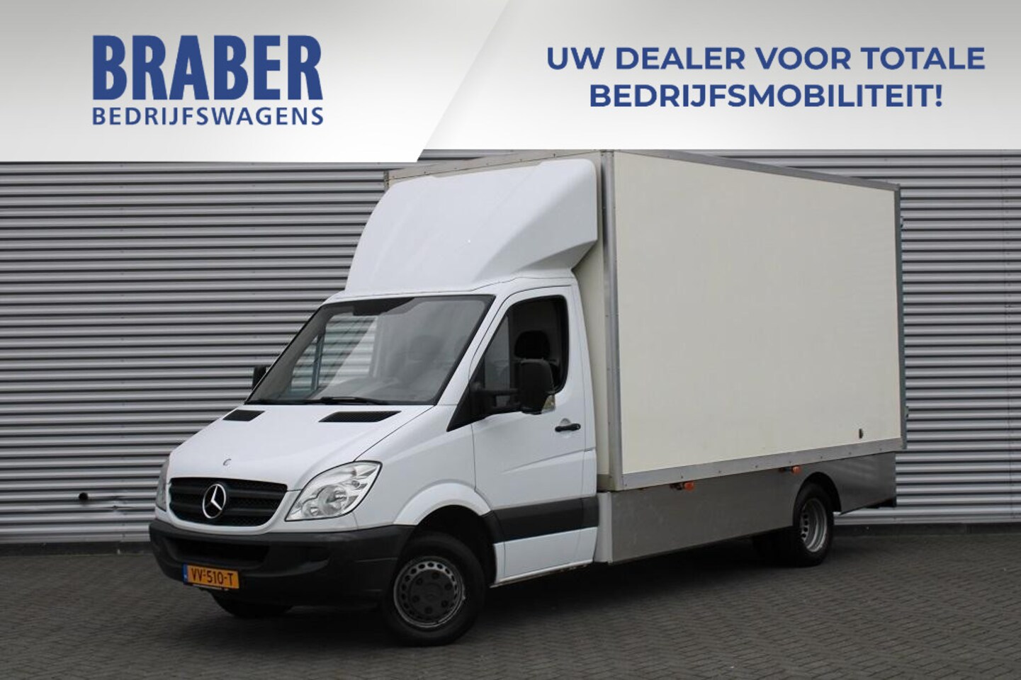 Mercedes-Benz Sprinter - 313 2.2 CDI 432L EHD | Meubelbak | Airco | Zeer nette auto | Dealeronderhouden | - AutoWereld.nl