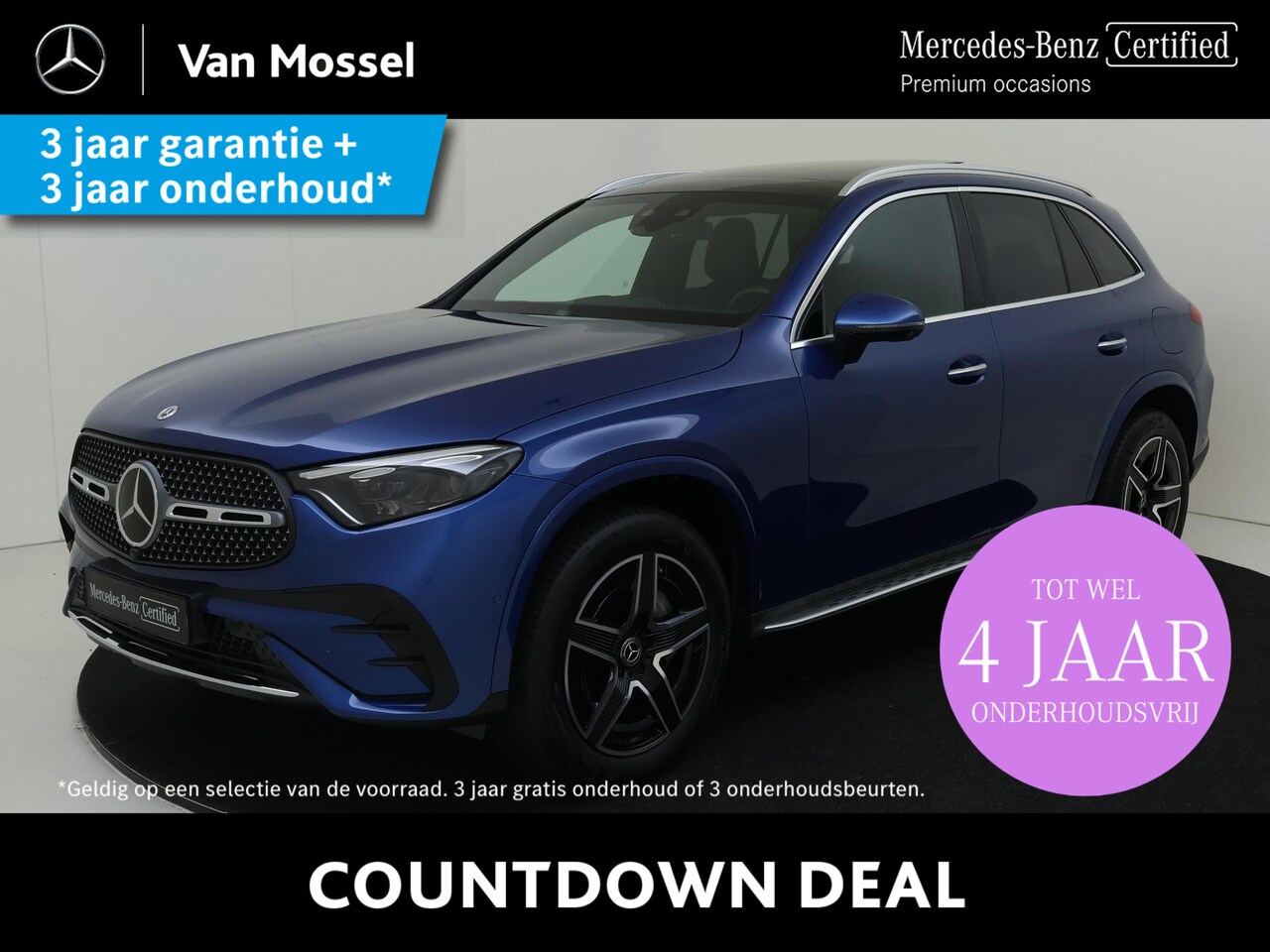 Mercedes-Benz GLC-klasse - 300e 4MATIC AMG Line / Panoramadak/ Burmester/ Head Up/ 19 inch/ Winter Pack/ DISTRONIC - AutoWereld.nl