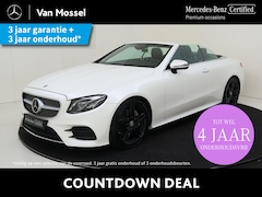 Mercedes-Benz E-klasse Cabrio - 300 Premium Plus / AMG/ 19 inch/ Memory/ Blauwe kap