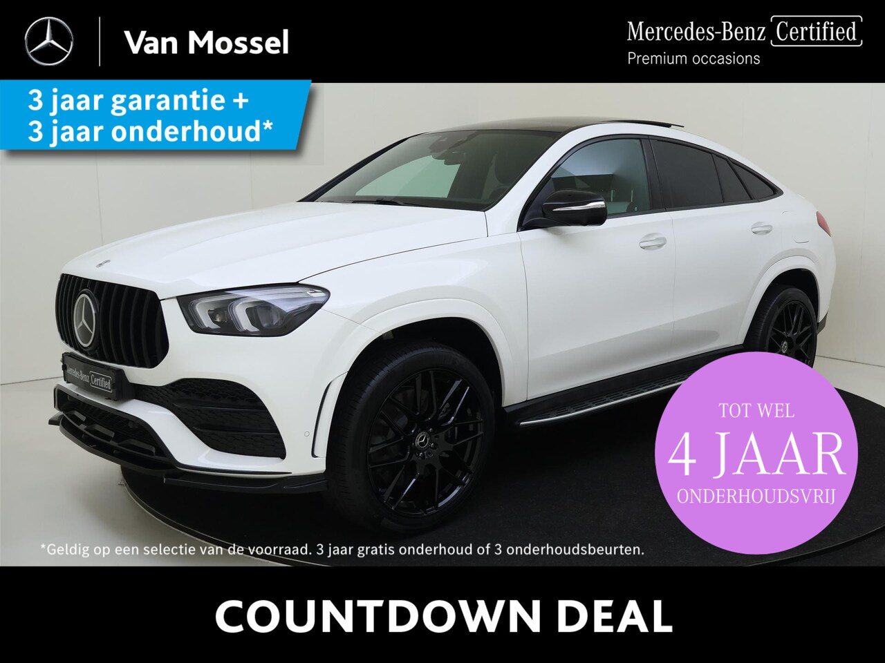 Mercedes-Benz GLE-Klasse Coupé - 350 e 4MATIC AMG Line Premium / 53 AMG utigevoerd/ Head-up / Burmester / Night Pakket / Ri - AutoWereld.nl