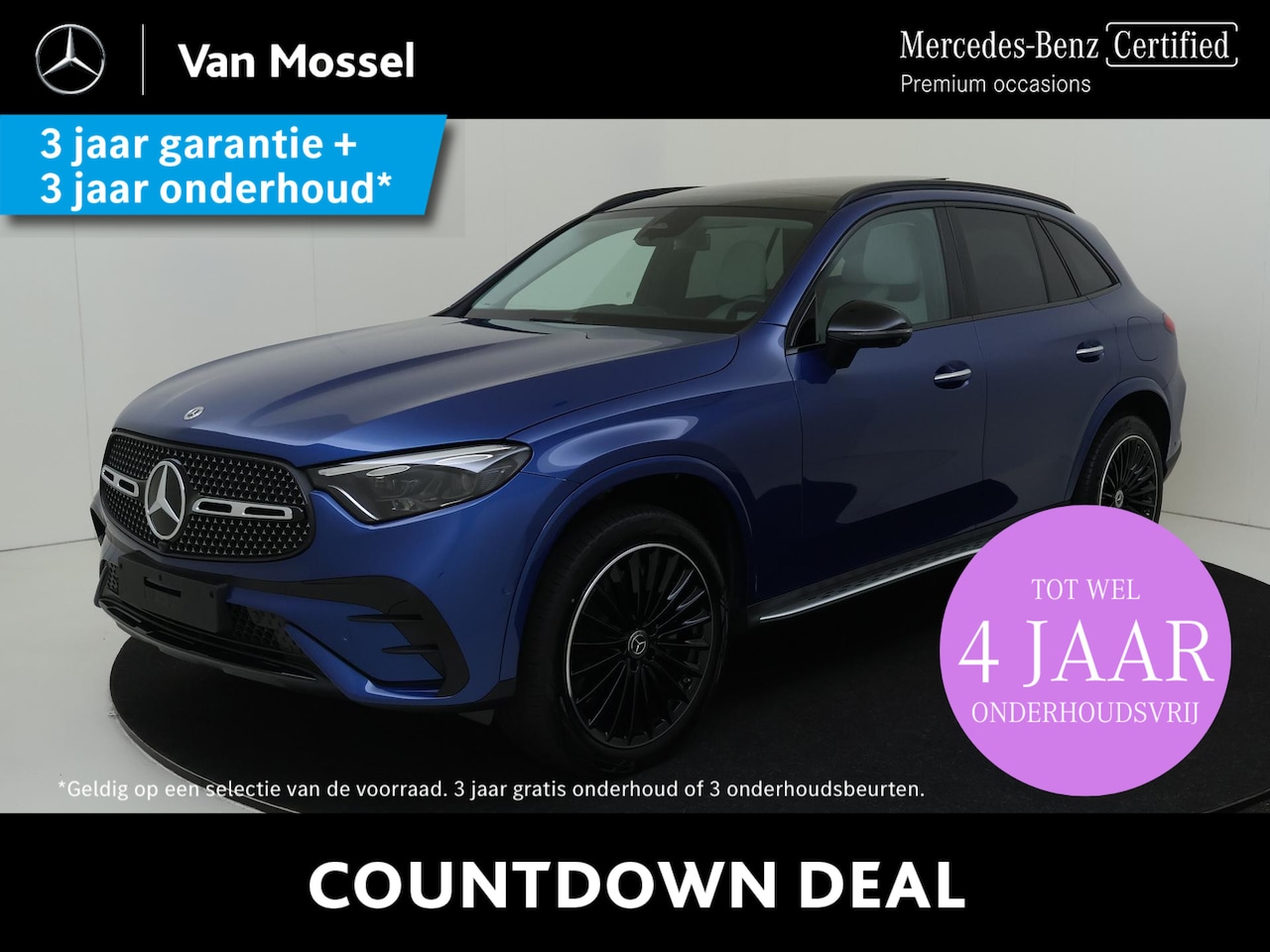 Mercedes-Benz GLC-klasse - 300e 4MATIC AMG Line / Panoramadak/ 20 inch/ Night - AutoWereld.nl