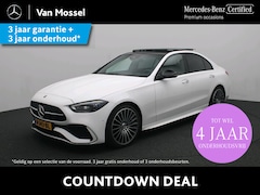 Mercedes-Benz C-klasse - 200 Launch Edition AMG Line / Panoramadak/ Night/ 19 inch/ Memory/ Digital Light/