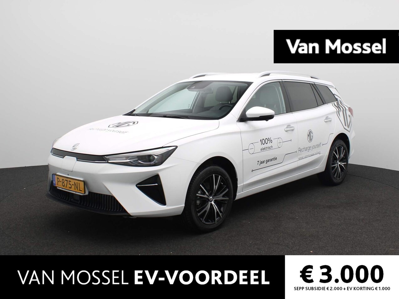 MG 5 - Standard Range Luxury 50 kWh | Leder | Navi | 360 Camera | Apple CarPlay | Adaptive Cruise - AutoWereld.nl