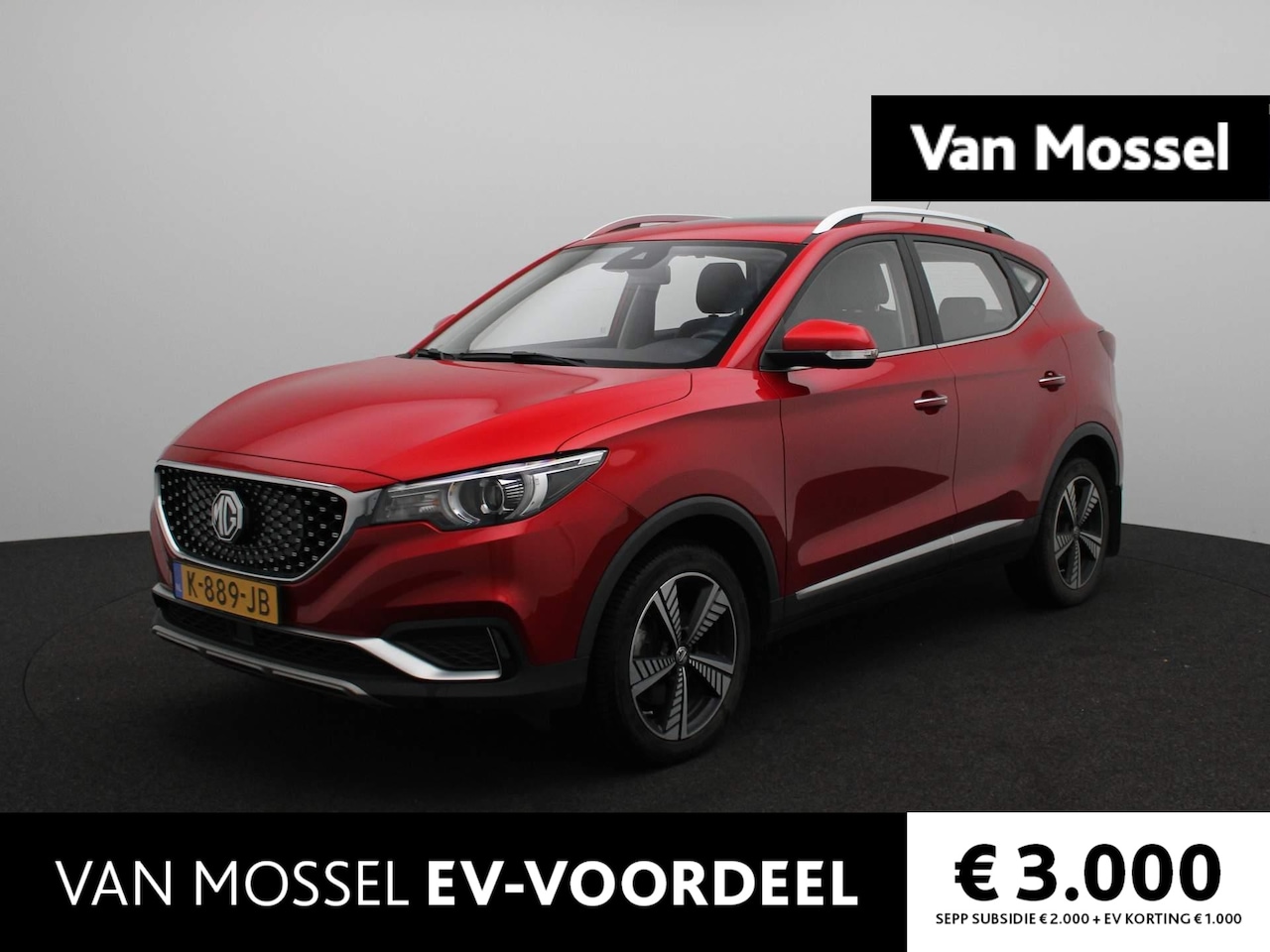 MG ZS - EV Luxury | 1e-Eigenaar | Panoramadak | Leder | Navi | Apple CarPlay | Camera | - AutoWereld.nl