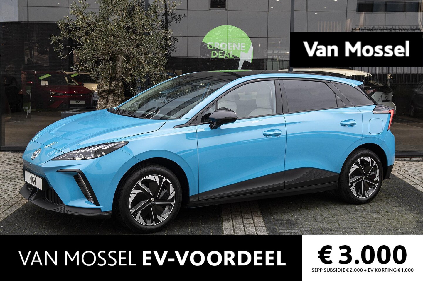 MG 4 - Luxury 64 kWh 435 KM WLTP | Navi | Warmtepomp | 360 Camera | Stoel+ Stuurverwarming | - AutoWereld.nl