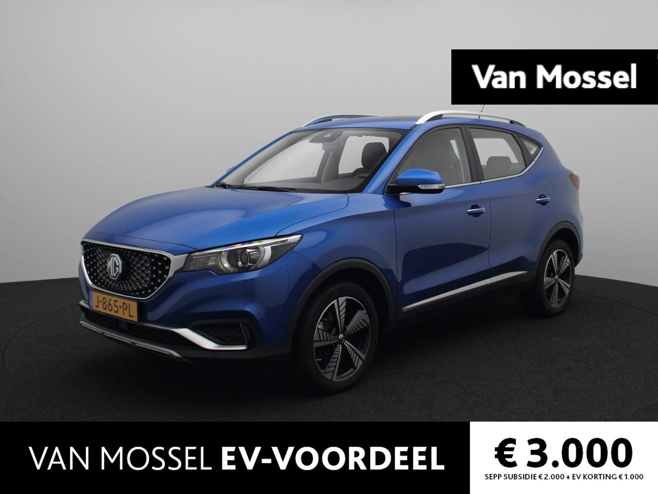 MG ZS - EV Luxury 45 kWh | Leder | Navi | Panoramadak | Camera | Apple CarPlay | Adaptive Cruise C - AutoWereld.nl