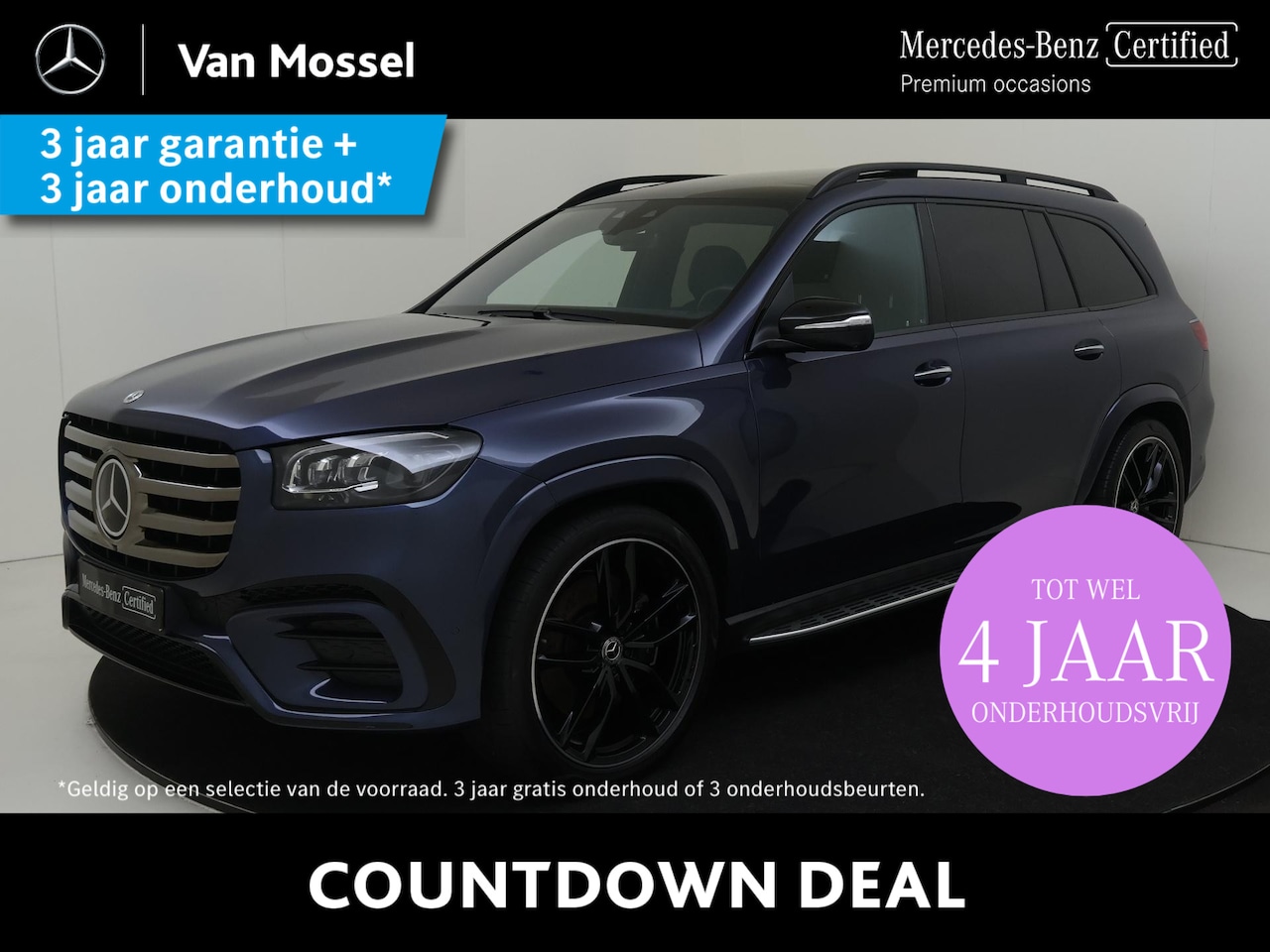 Mercedes-Benz GLS - 450 4MATIC AMG Line / Premium Plus/ 23 inch/ Panoramadak/ Burmester/ Standkachel/ Zonnesch - AutoWereld.nl