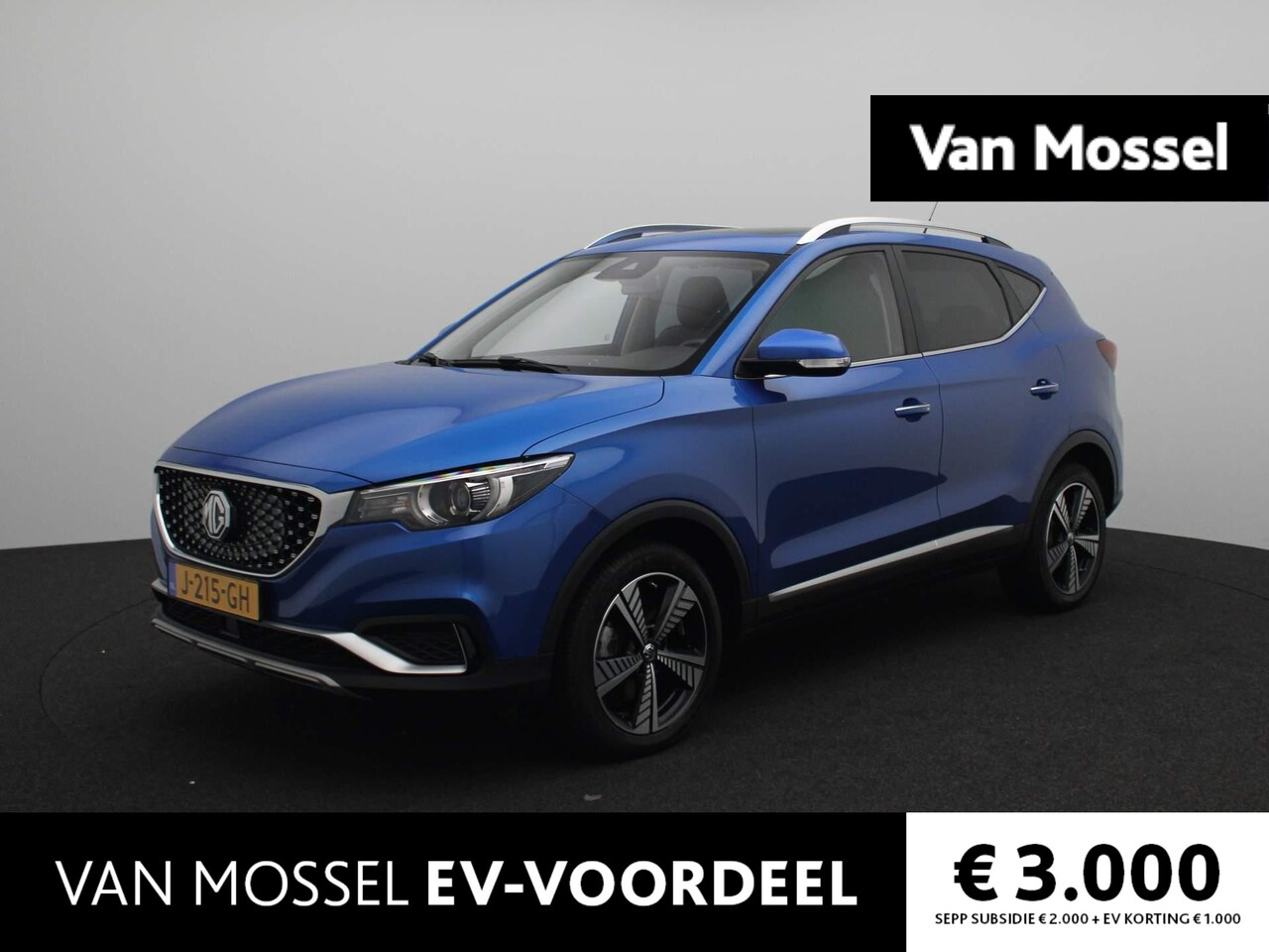 MG ZS - EV Luxury 45 kWh | Leder | Navi | Panoramadak | Camera | Apple CarPlay | Adaptive Cruise C - AutoWereld.nl