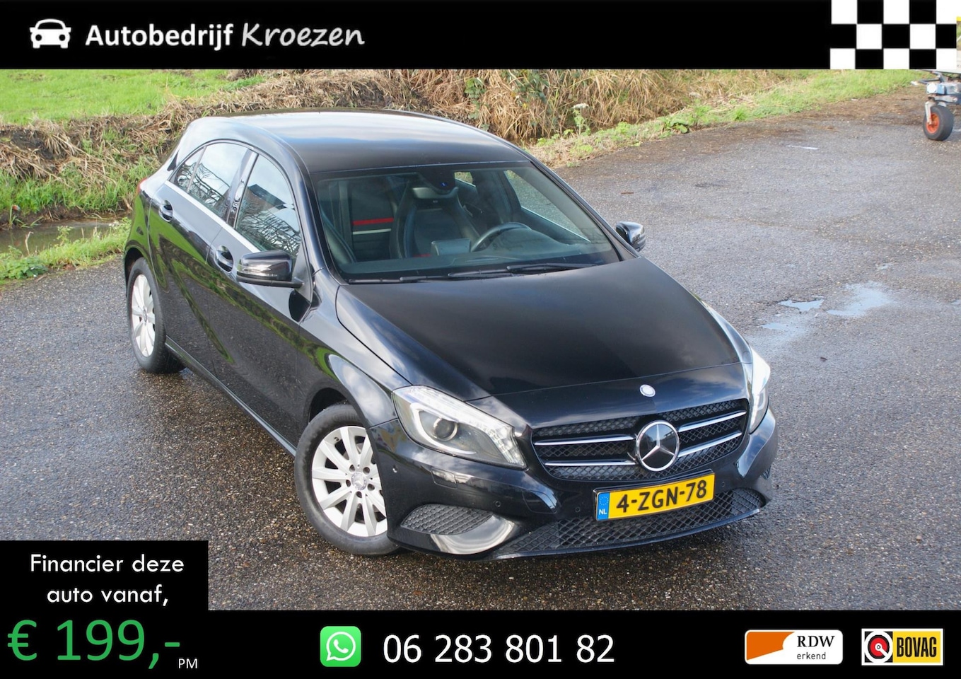 Mercedes-Benz A-klasse - 180 Ambition | Org NL Auto | Led | Cruise control | Navigatie | - AutoWereld.nl