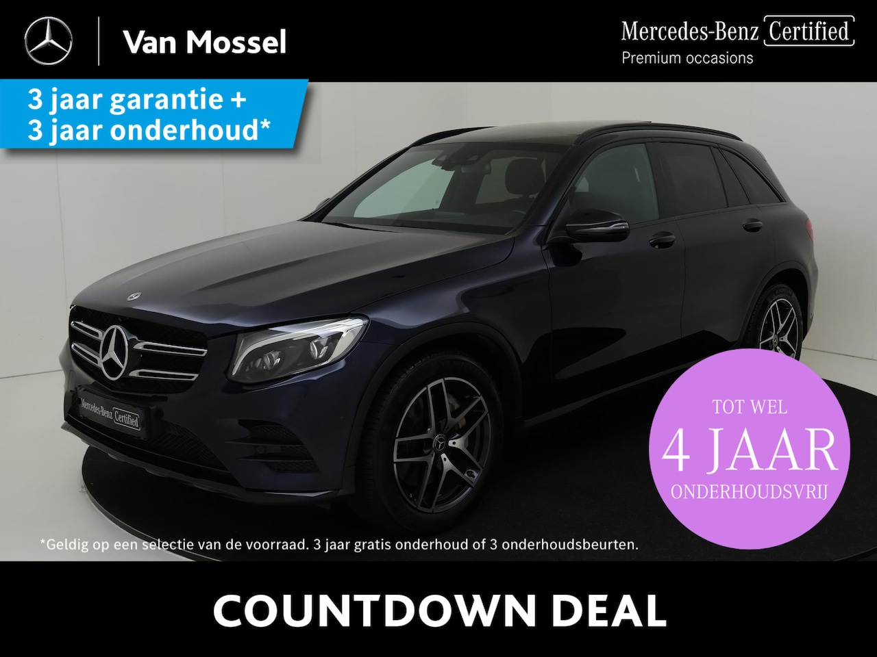 Mercedes-Benz GLC-klasse - 250 4MATIC Business Solution AMG / Panorama dak / Night Pakket / El. Achterklep - AutoWereld.nl