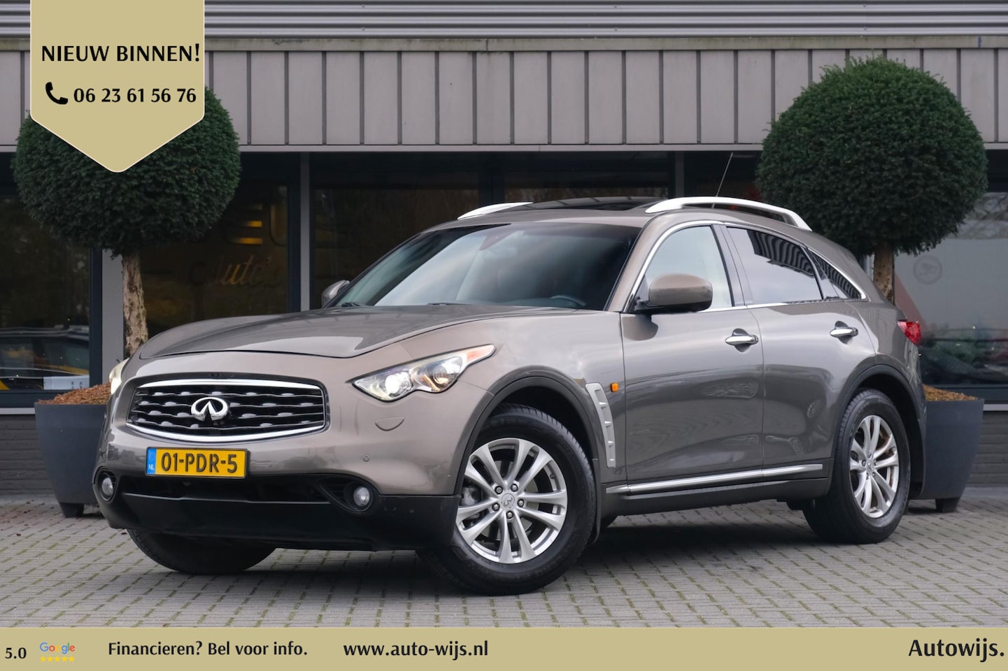 Infiniti FX - 35 Facelift|284PK|Leder|Xenon|AUT|Pano|Navi - AutoWereld.nl