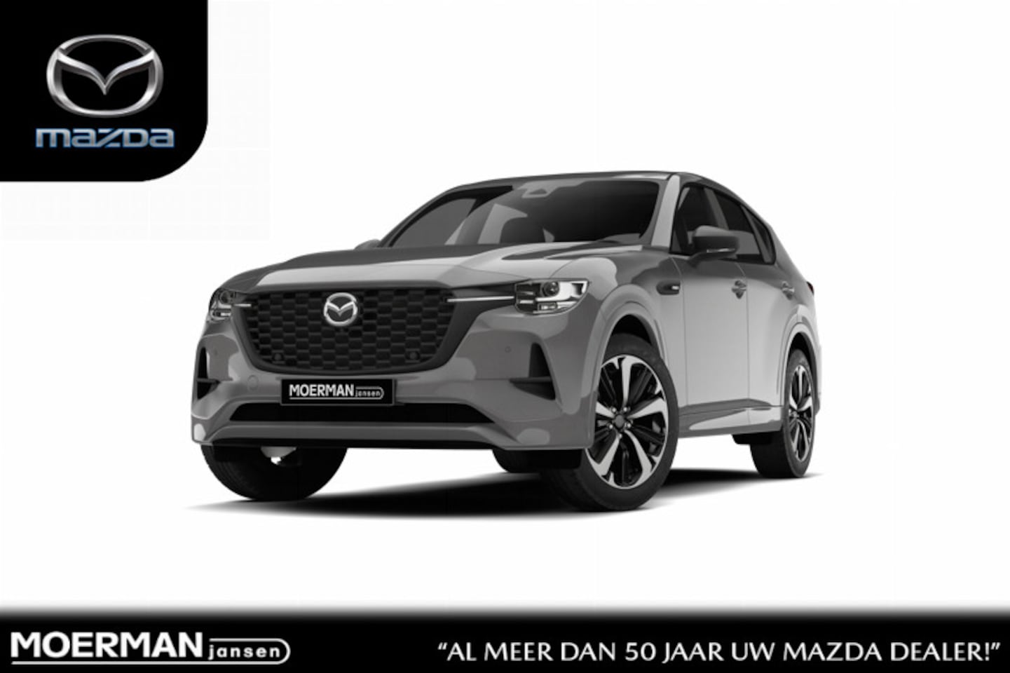 Mazda CX-60 - Mazda e-Skyactiv PHEV 327 8AT AWD - Homura - Convenience & Sound Pack | 12,3-inch TFT-kleu - AutoWereld.nl