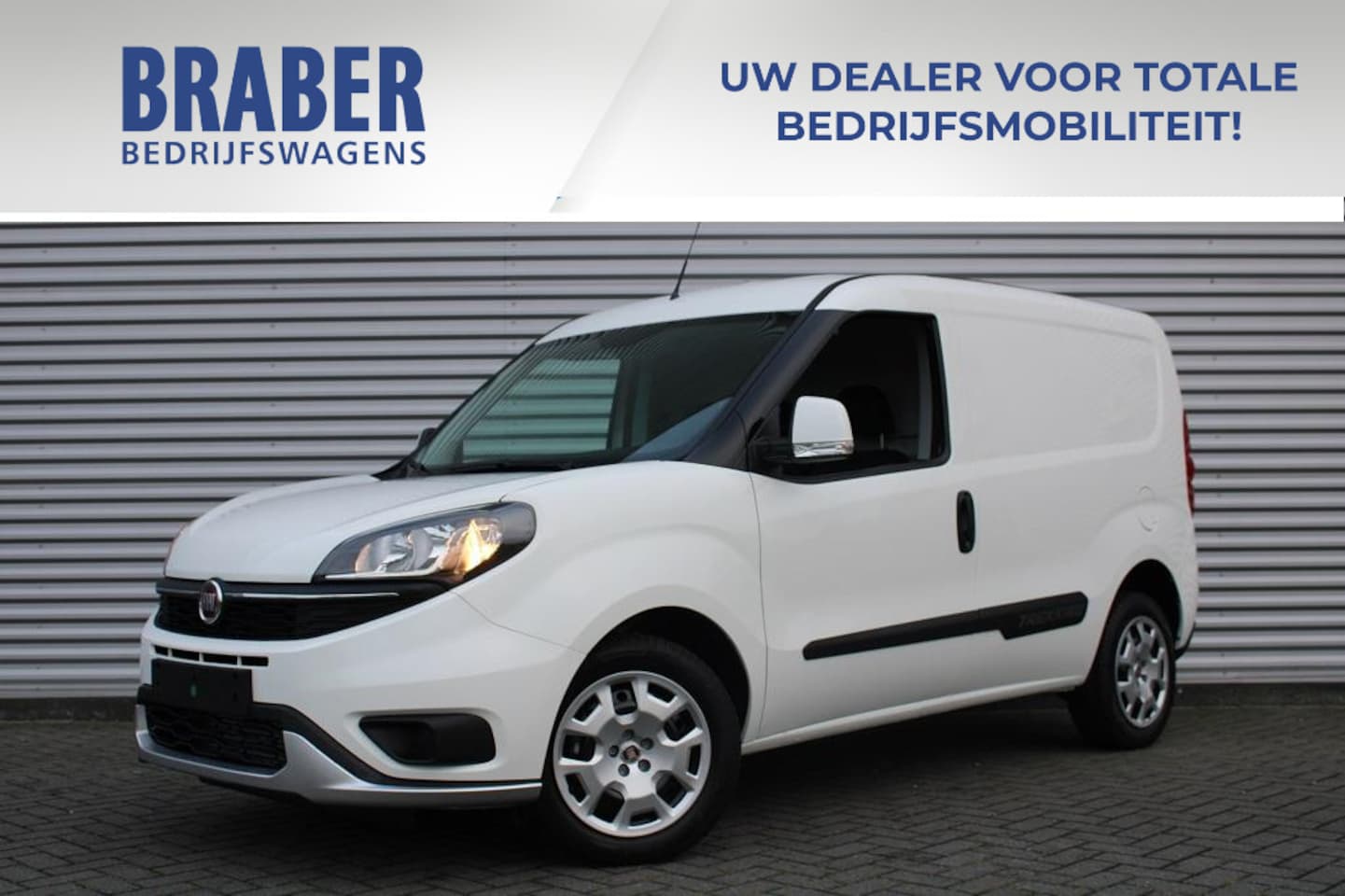 Fiat Doblò Cargo - 1.6 MJ L1H1 S Trekking | Airco | Cruise | DAB | Bluetooth | Camera | 3 zits | - AutoWereld.nl