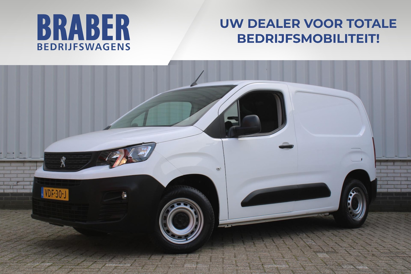 Peugeot Partner - 1.5 BlueHDI Premium | Airco | Cruise | Navi | PDC | Trekhaak | - AutoWereld.nl