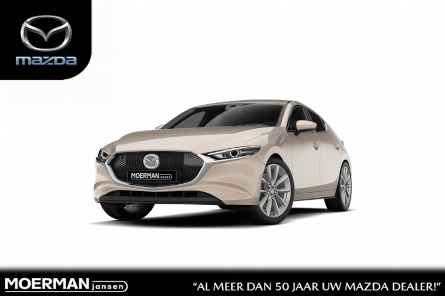 Mazda 3 - Hatchback e-Skyactiv G 140 6AT Nagisa | 7-inch digitale meterset | Achteruitrijcamera | Ac - AutoWereld.nl