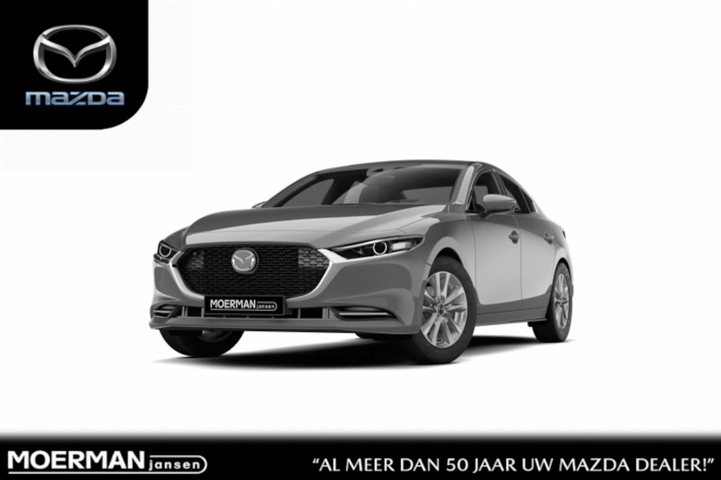 Mazda 3 - Sedan e-Skyactiv G 140 6AT Takumi | 360° View Monitor | 7-inch digitale meterset | Achteru - AutoWereld.nl