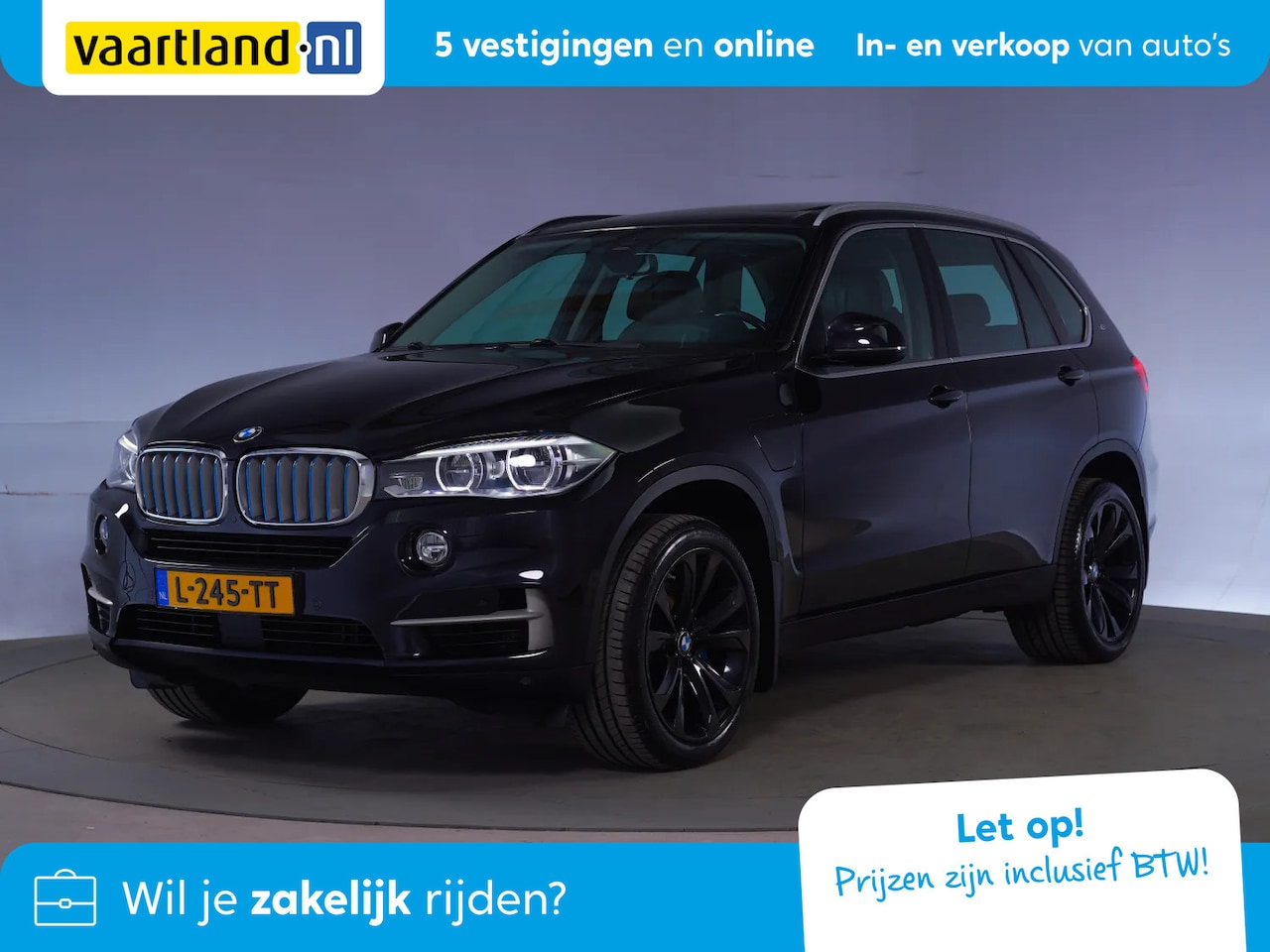 BMW X5 - xDrive40e High Executive [ Panoramadak Led Leer Camera Adaptive Cruise ] - AutoWereld.nl